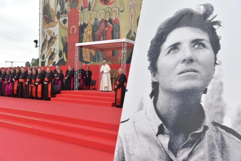 Celebración de los 50 años del Camino Neocatecumenal en Roma en la que han participado 450 malagueños