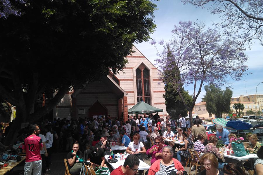 Mercadillo Misionero en la parroquia Virgen del Camino