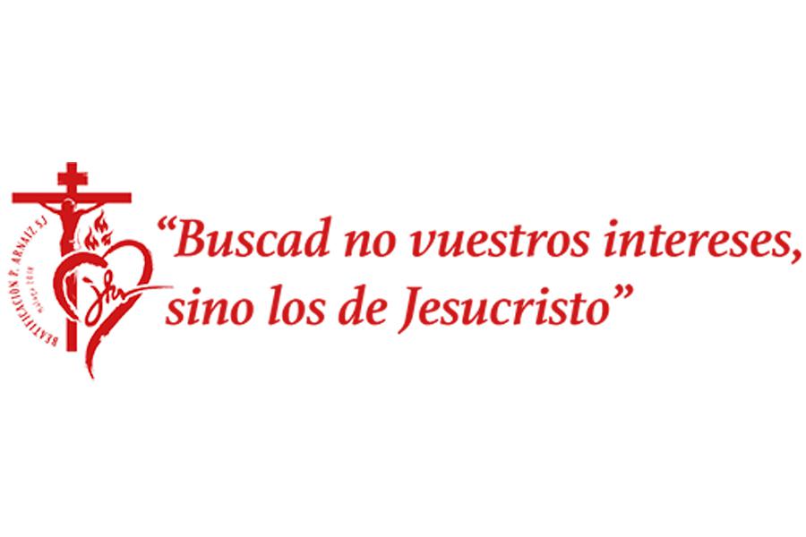 Lema y logotipo de la Beatificación del Padre Arnaiz