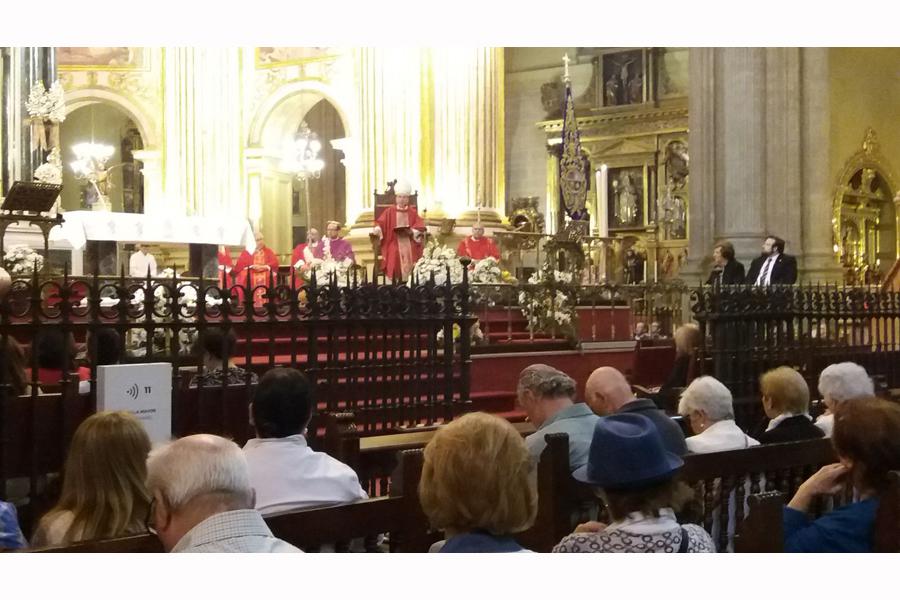 Celebración de Pentecostés en la Catedral de Málaga 