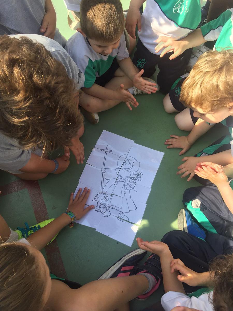 El Colegio Sagrada Familia El Monte FESD celebra la semana de santo Domingo de Guzmán // E. TENZA