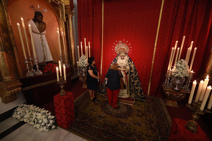 Sesenta imágenes de María están hoy en besamanos