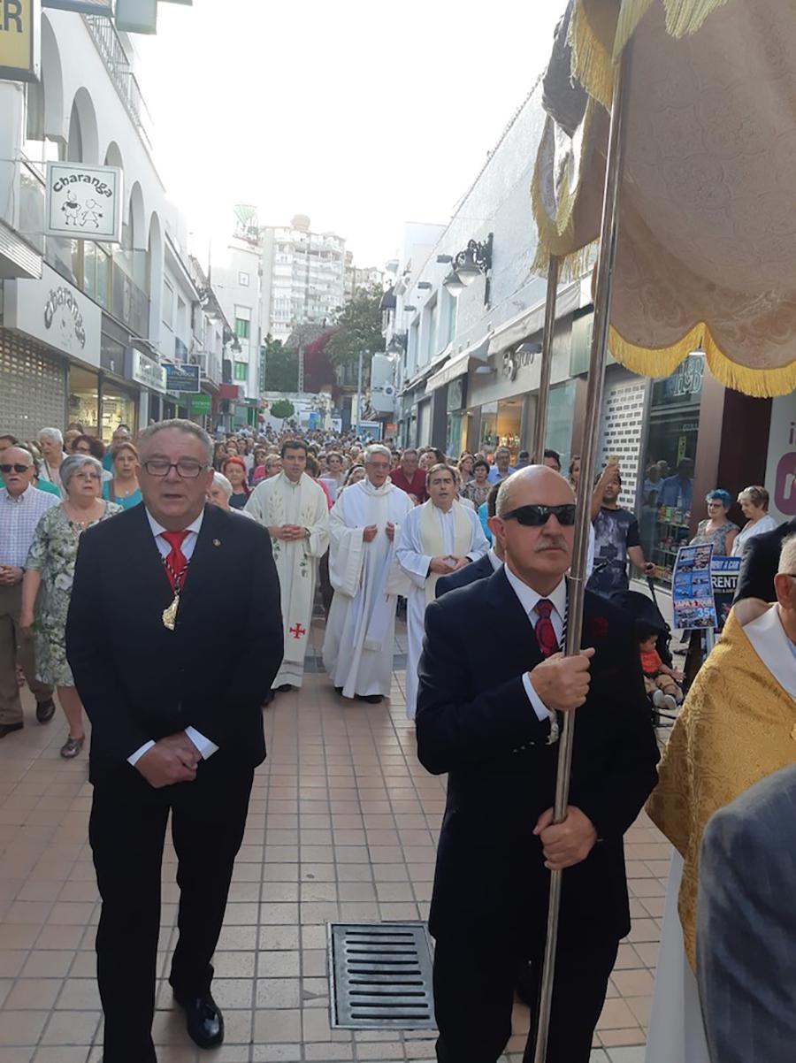 Celebración del Corpus Christi en Torremolinos