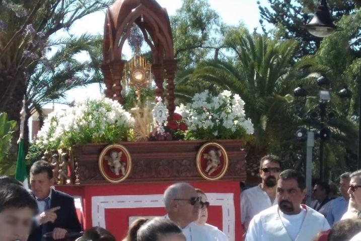 Imágenes del Corpus Christi en Mijas-Costa