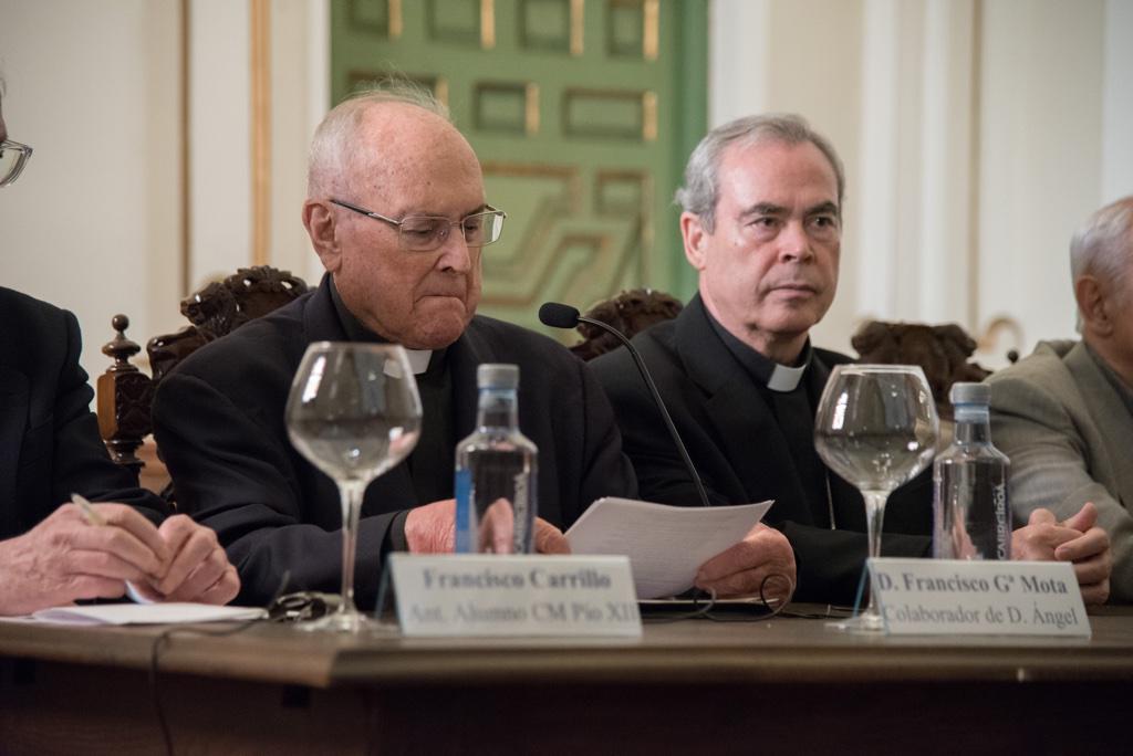 Mesa redonda en la capilla de ArsMálaga Palacio Episcopal en recuerdo a D.Ángel Herrera por el 50 aniversario de su muerte. F. GRIÑÁN