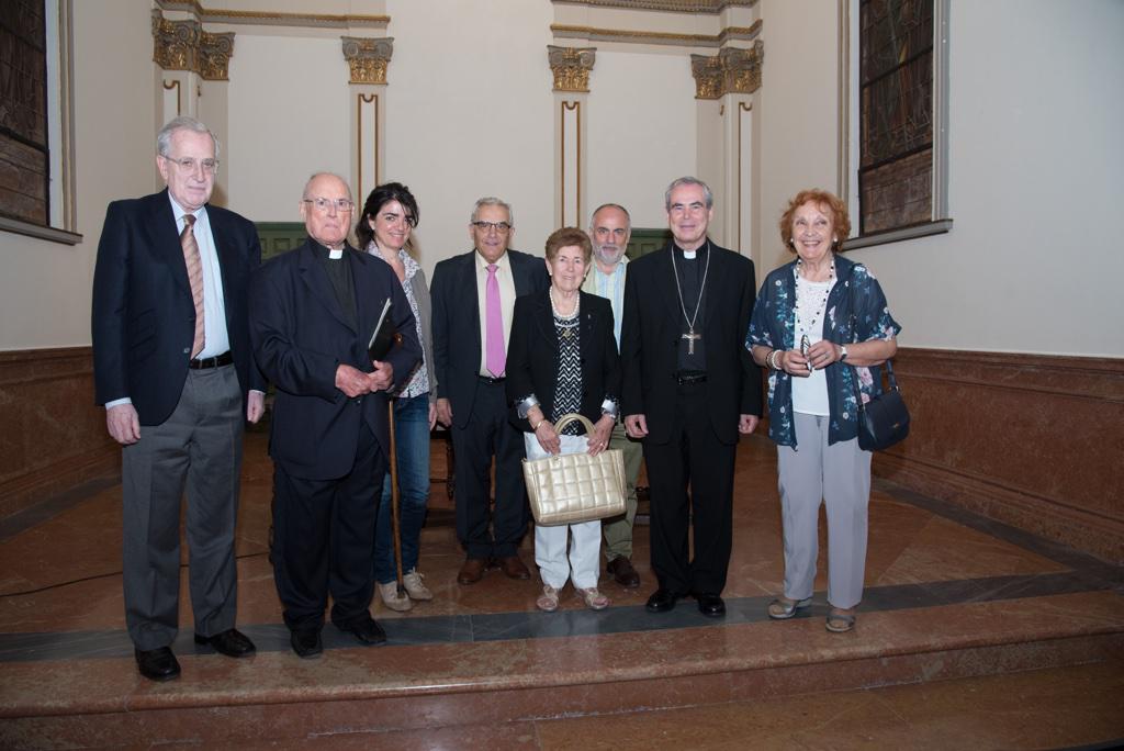 Mesa redonda en la capilla de ArsMálaga Palacio Episcopal en recuerdo a D.Ángel Herrera por el 50 aniversario de su muerte. F. GRIÑÁN