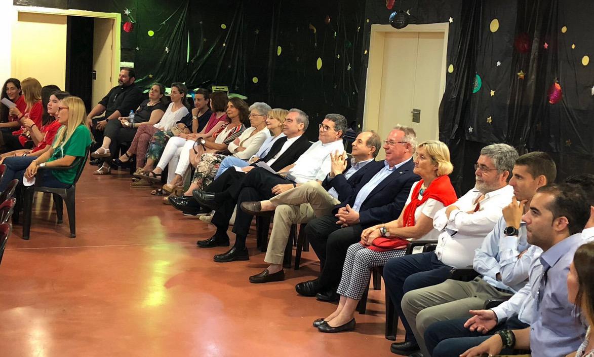 Jesús Catalá en los campamentos de la Fundación Victoria