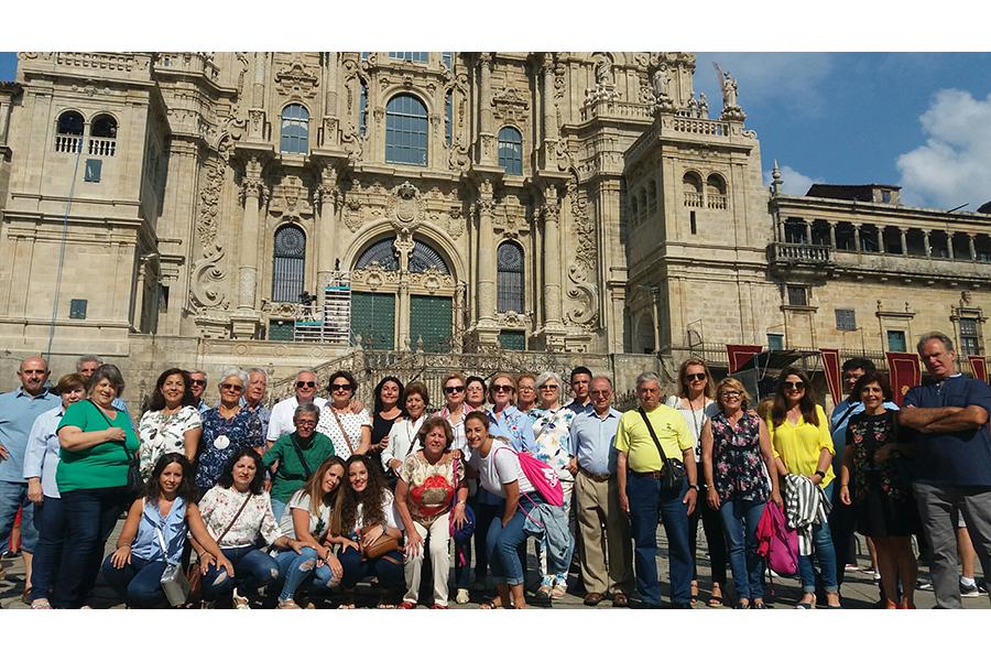 Yunquera y El Burgo peregrinan a Santiago de Compostela