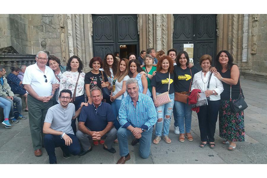 Feligreses de Yunquera y El Burgo peregrinan a Santiago de Compostela