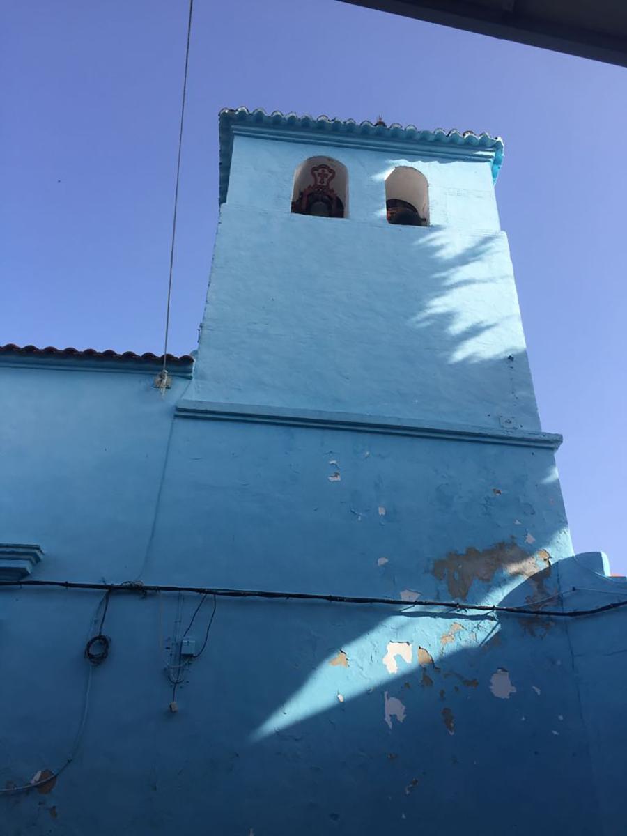 Torre de la iglesia de Júzcar