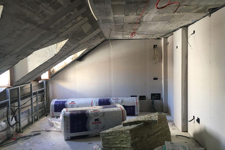 Obras en la Antigua Abadía del Císter