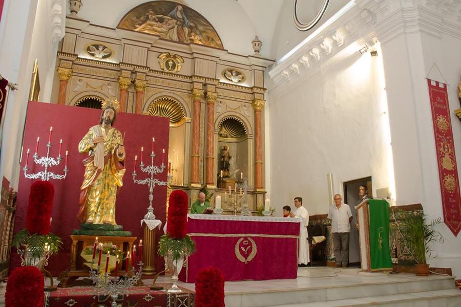 San Bartolomé vuelve a Sierra de Yeguas tras su restauración