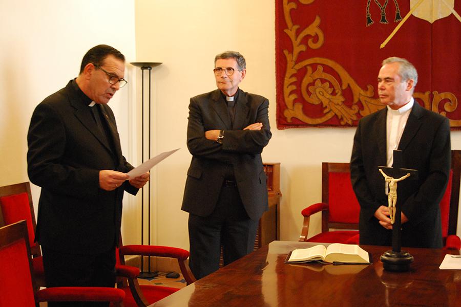 Toma de posesión de Rafael Carmona Estrada como ecónomo diocesano