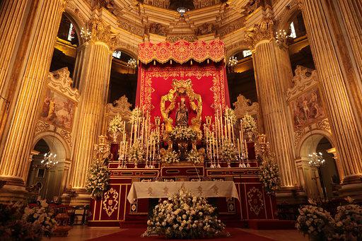 Festividad de Santa María de la Victoria, en la Catedral de Málaga