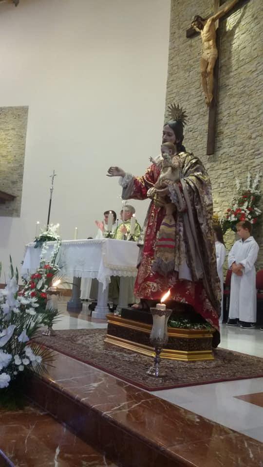 Eucaristía de bendición de la imagen de San José de Vélez-Málaga