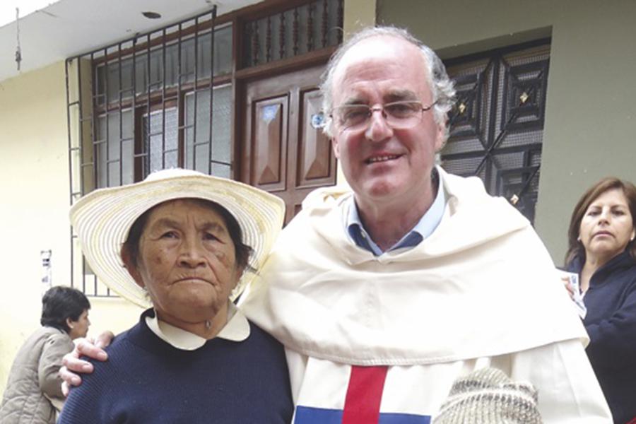 El P. Ángel ha sido misionero en Perú durante 25 años