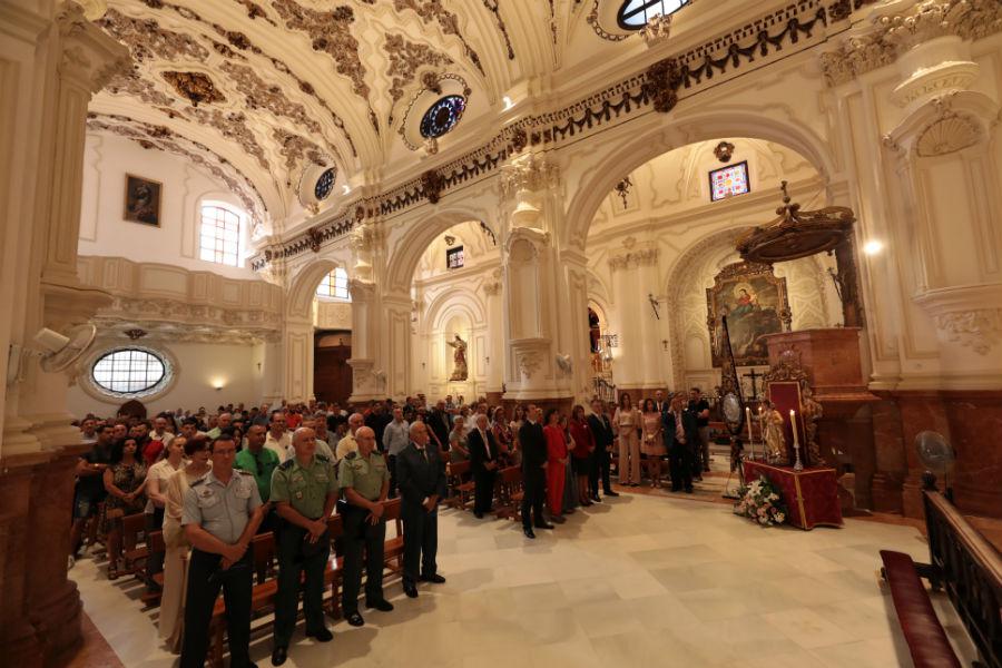 Celebración de fiesta de la Merced en la parroquia de Santiago // S. FENOSA
