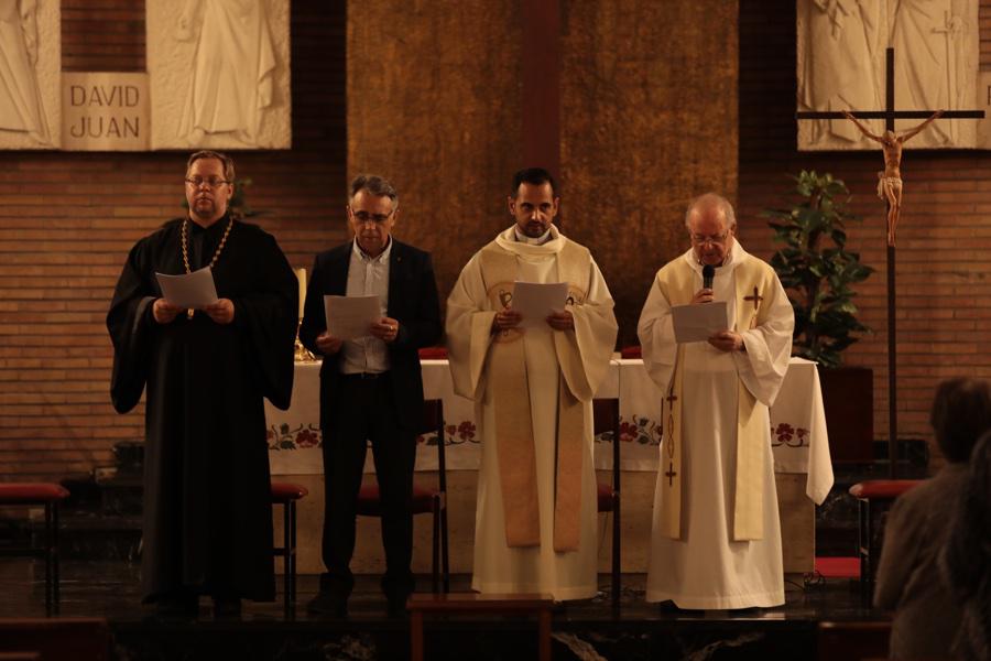 Celebración ecuménica por la creación celebrada en la parroquia de San Gabriel en septiembre de 2018