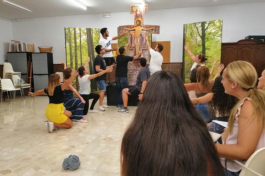 Ensayos del musical "Asís"