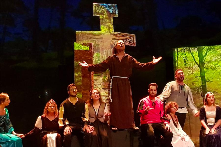 El disco de "Asís, el musical", ya a la venta