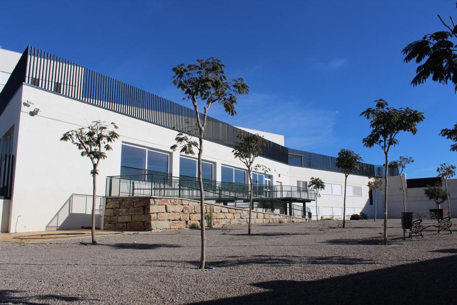 Instalaciones del Complejo José Nadal, en Estepona