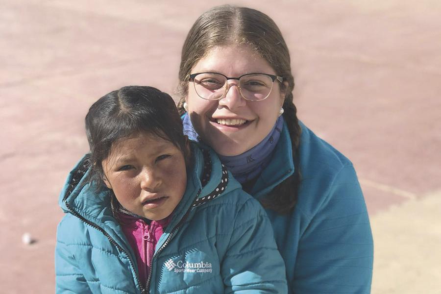 María Andrea Gil-Félez en Humahuaca (Argentina)