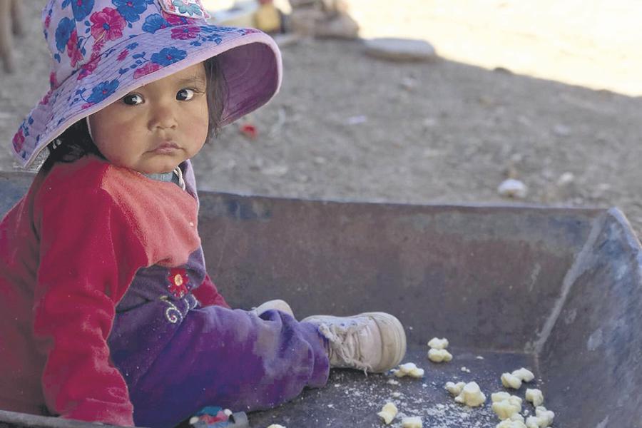 Niña en Humahuaca (Argentina)