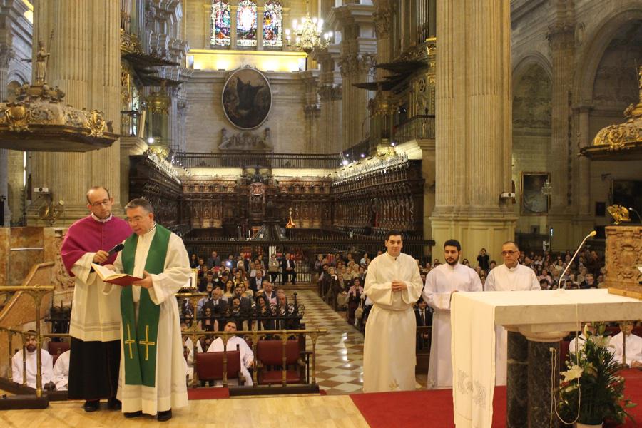 Ordenación de diáconos y ministerio de Lector y Acólito en la Catedral
