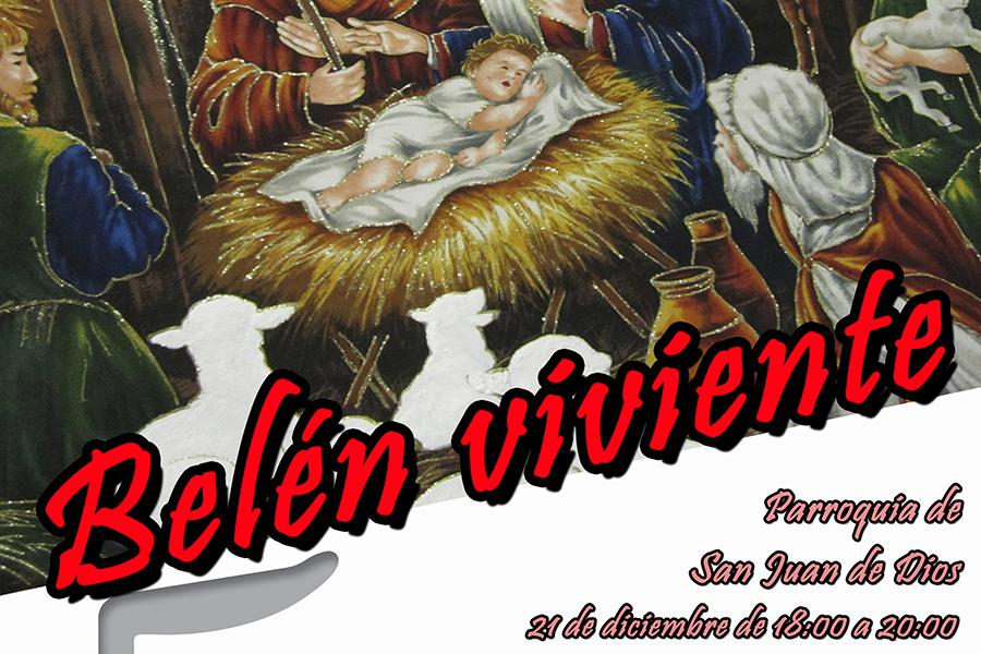 Belén Viviente en la parroquia San Juan de Dios