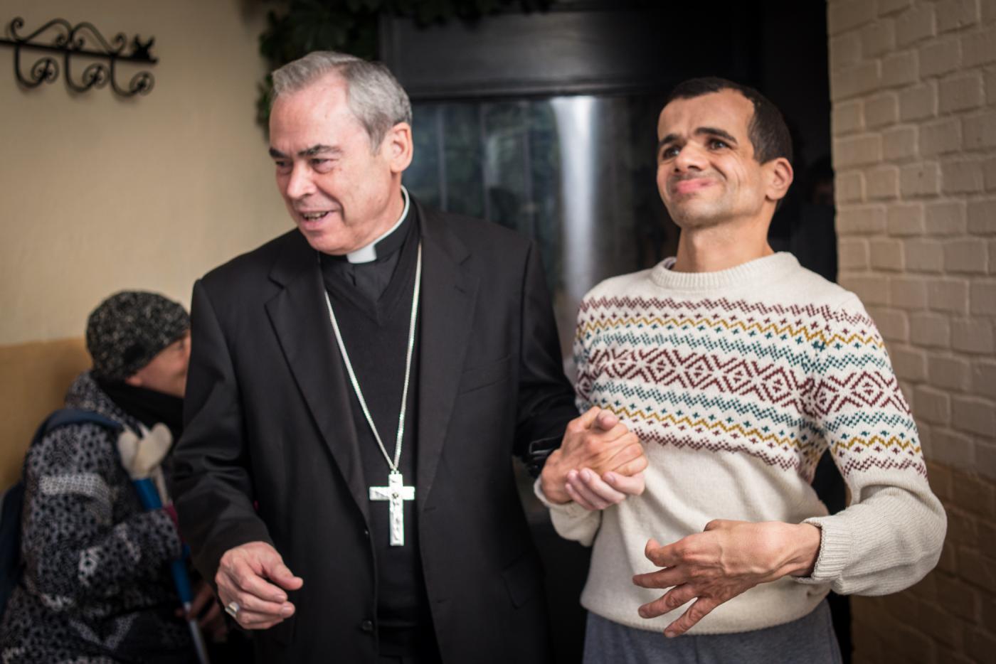 Visita Don Jesús a Cottolengo (2017)