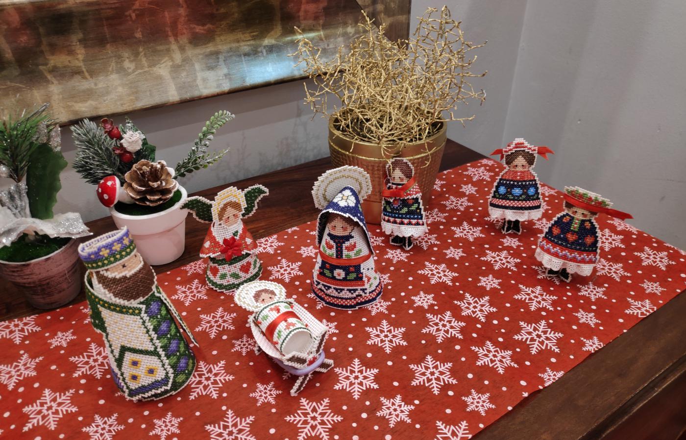 Belén realizado a mano por Consuelo Álvarez, enviado por María del Mar Solana