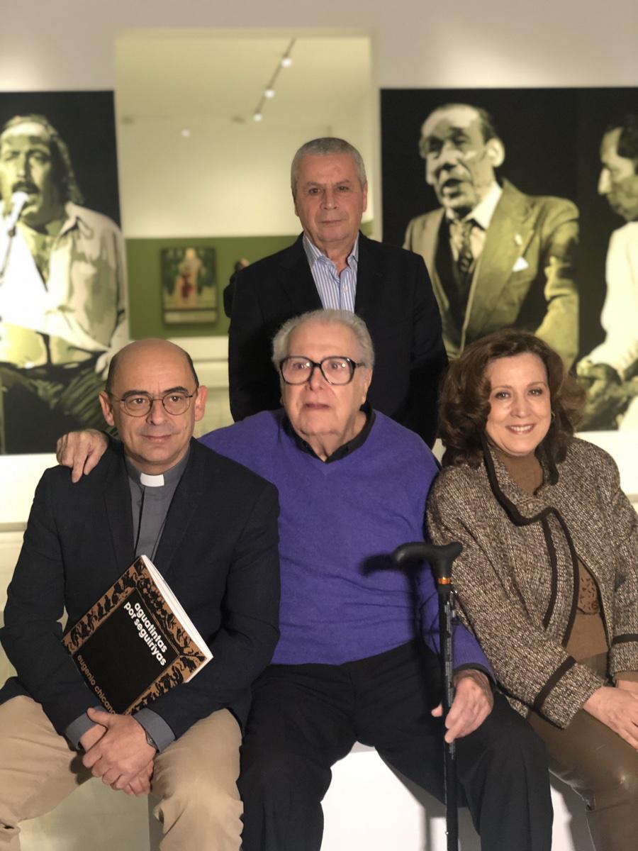 Inauguración de "Aguatintas por seguiriyas", de Eugenio Chicano, en el Palacio Episcopal