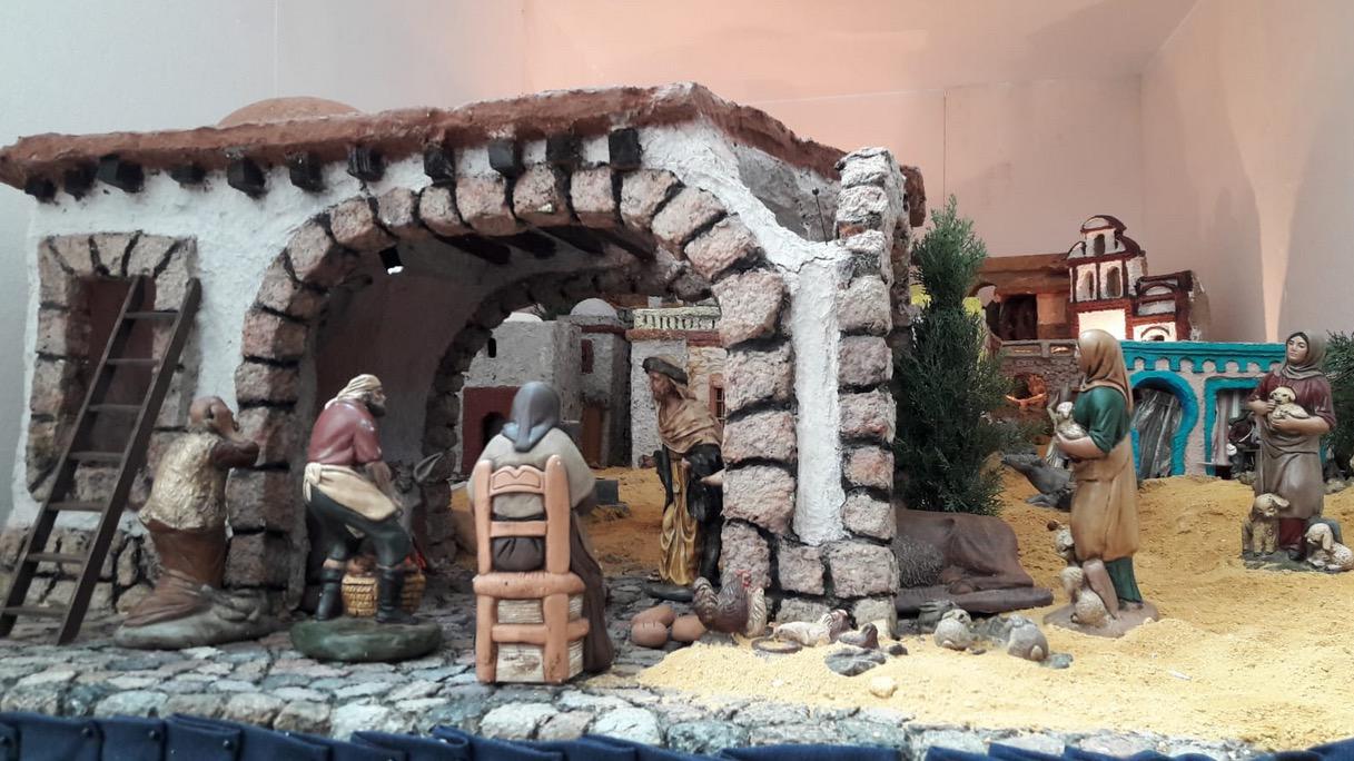 Belén de la parroquia de Santa María Estrella de los Mares