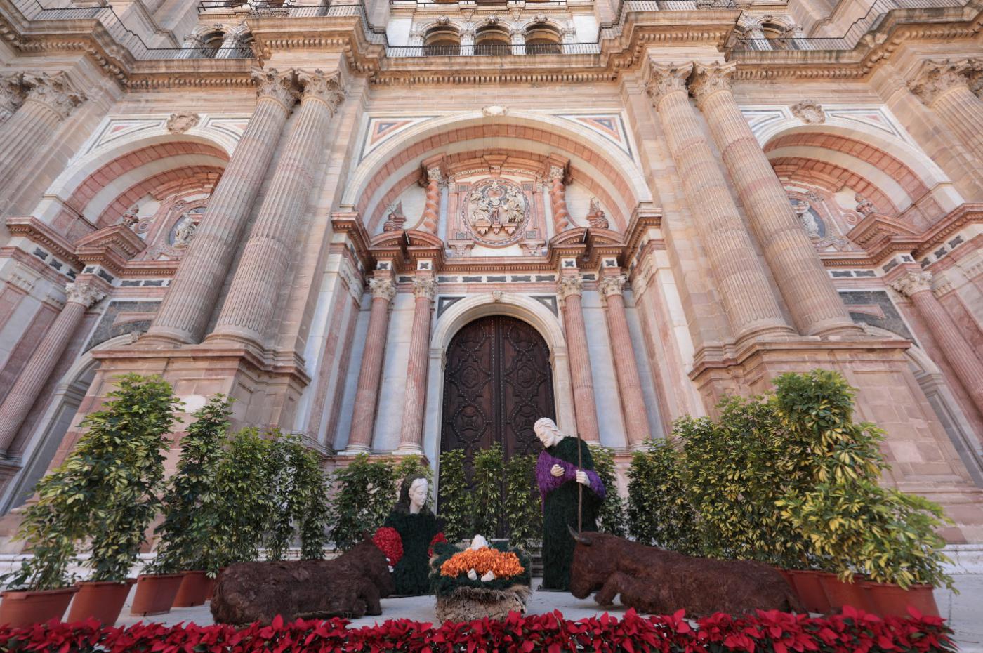 Belén del atrio de la Catedral