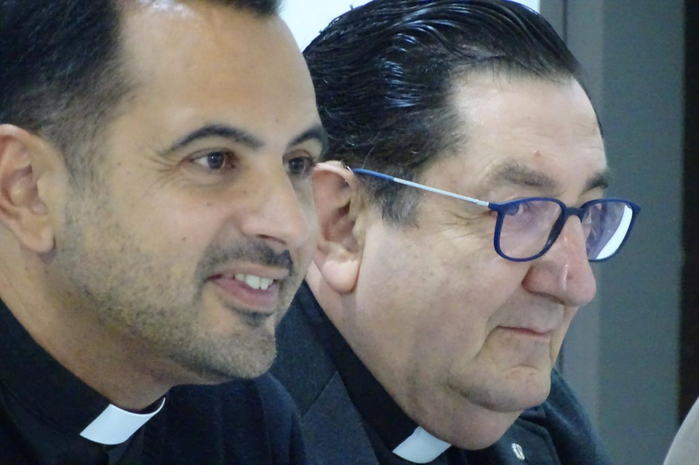 Sacerdotes e imanes, en la mezquita de Fuengirola