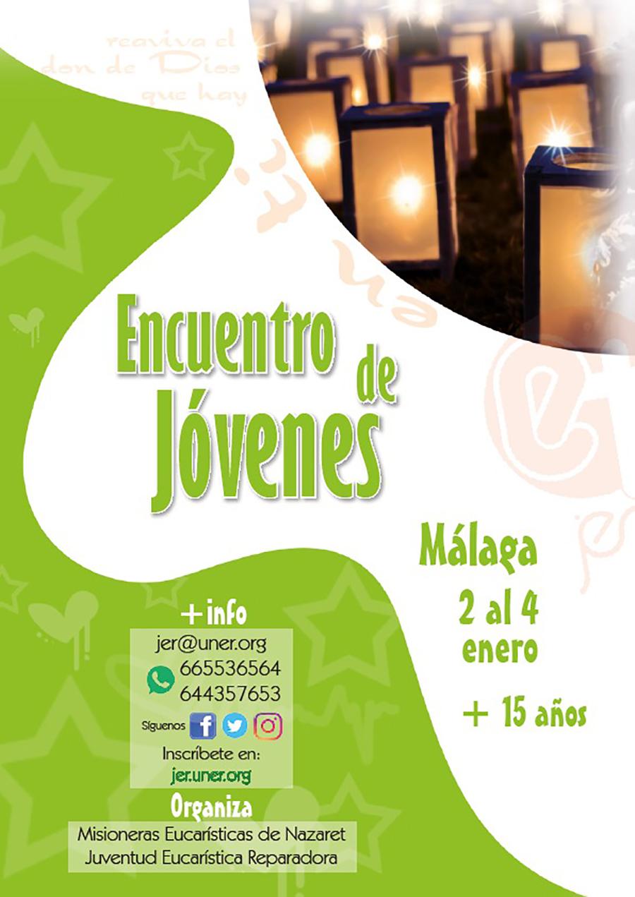 2 al 4 de enero: "Encuentro de Jóvenes" organizado por las Nazarenas