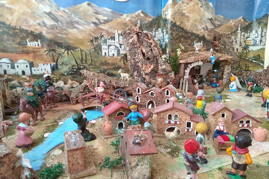 Belén de la familia Ruiz Enríquez, de Málaga