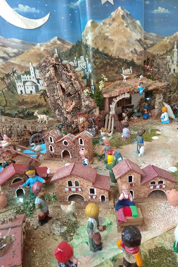 Belén de la familia Ruiz Enríquez, de Málaga