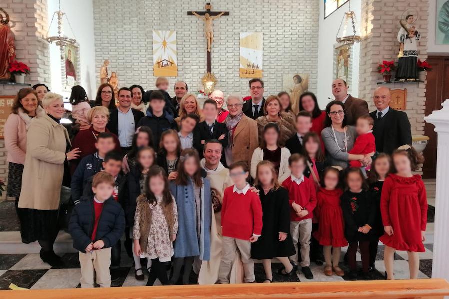 Fiesta de la Sagrada Familia en la parroquia malagueña del mismo nombre