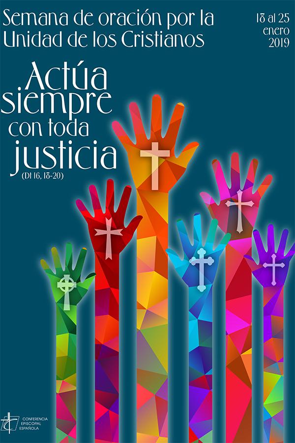 Cartel de la Semana de Oración por la Unidad de los Cristianos