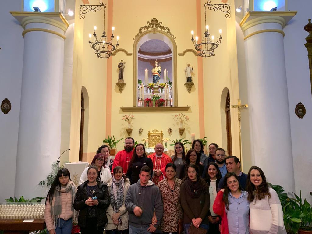 Confirmaciones en la parroquia Nuestra Señora de la Salud, Carratraca 