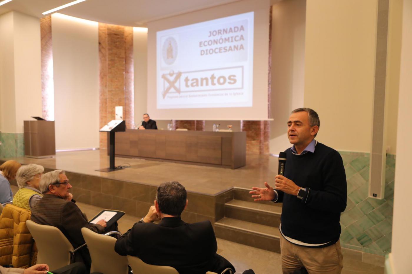 Giménez Barriocanal, en la jornada de economía de la Diócesis