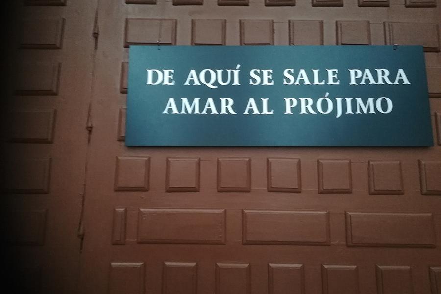 ¡Menuda catequesis!