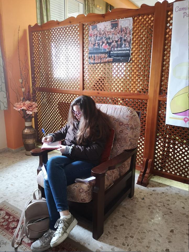 Momento de los Ejercicios Espirituales organizados por la Acción Católica General en marzo y abril de 2019