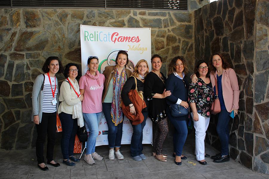 Profesoras y madres del Colegio San Manuel en las IV Relicat Games, organizadas por la Delegación de Enseñanza