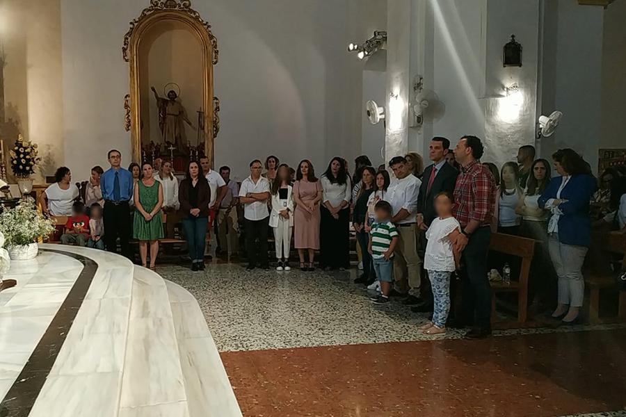 Confirmaciones en la parroquia de Alhaurín de la Torre