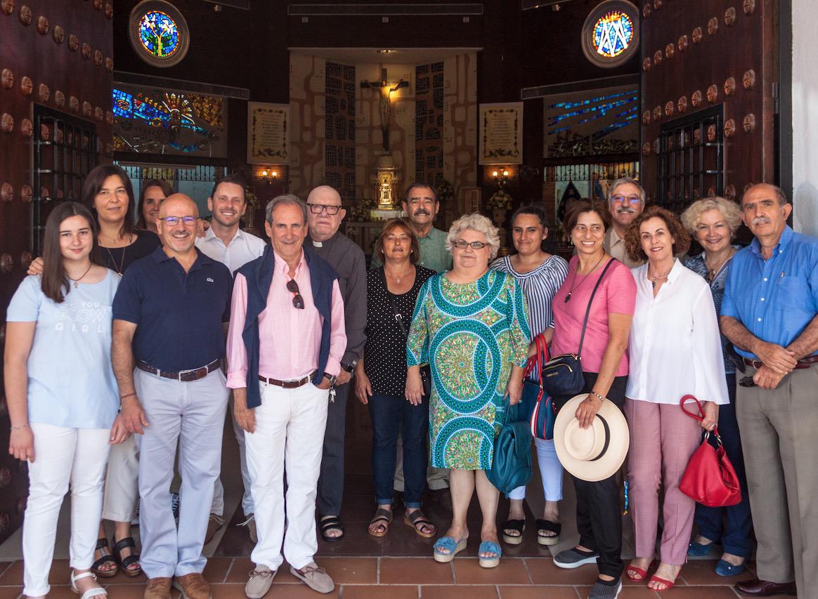Visita pastoral del Obispo de Málaga, Jesús Catalá, a la parroquia Virgen Madre en Nueva Andalucía (Marbella) // E. GONZÁLEZ GUERRERO