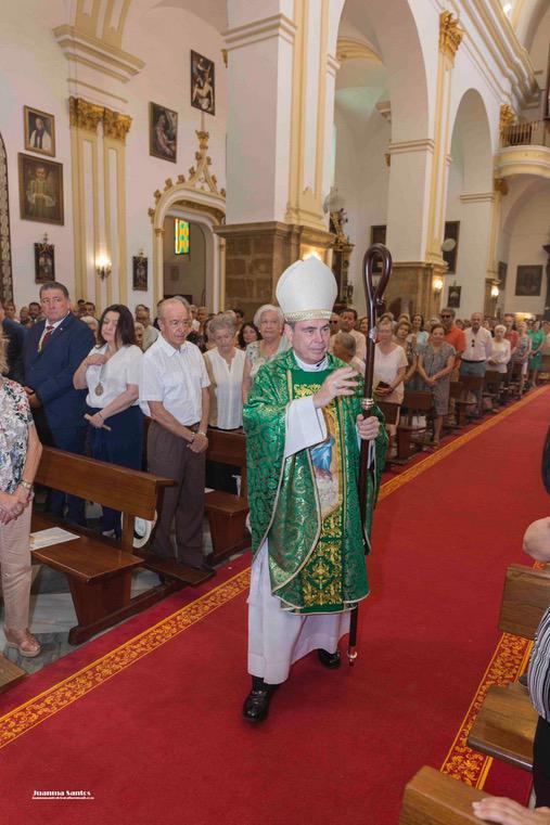 Visita pastoral a la parroquia de La Encarnación de Marbella, el 30 de junio de 2019