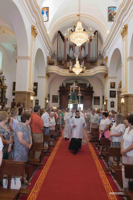 Visita pastoral a la parroquia de La Encarnación de Marbella, el 30 de junio de 2019