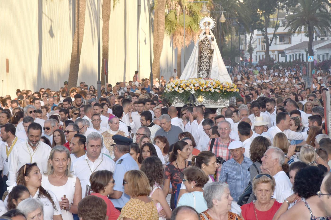 Rosario de la Aurora de la Virgen del Carmen de Marbella, el 16 de julio de 2019